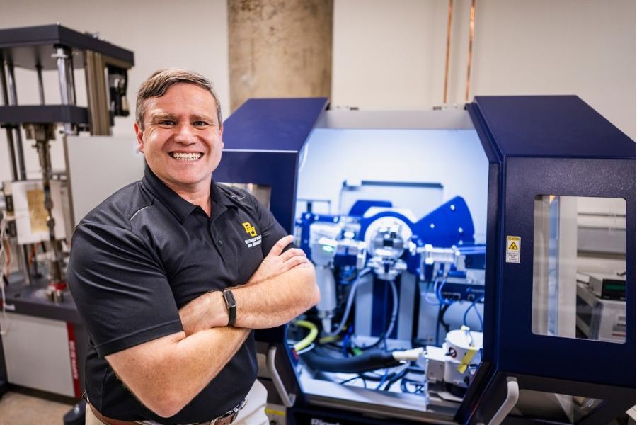 David Jack in his Baylor lab